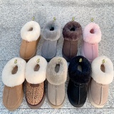 Winter new retro style thick soled fashion simple warm snow boots  kids women's shoes(no box)