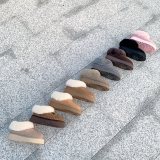 Winter new retro style thick soled fashion simple warm snow boots  kids women's shoes(no box)