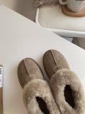 Winter new retro style thick soled fashion simple warm snow boots  kids women's shoes(no box)