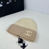 Street Fashion  labeling woolen hat autumn and winter  wild knitted cold hat men and women
