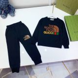Children's autumn and winter velvet long sleeved suit