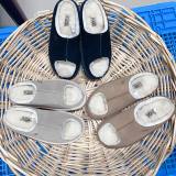 Winter new retro style fashionable simple warm snow boots women's shoes slippers