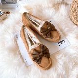 Winter new retro style fashionable simple warm snow boots women's shoes Le Fu shoes