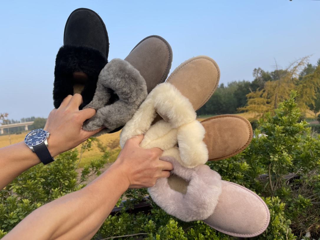 Winter new retro style thick soled fashion simple warm snow boots women's shoes