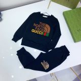 Children's autumn and winter velvet long sleeved suit