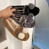 Winter new retro style fashionable simple warm snow boots women's shoes Le Fu shoes