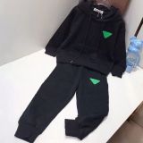 Children's autumn and winter velvet long sleeved suit