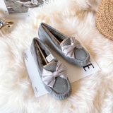 Winter new retro style fashionable simple warm snow boots women's shoes Le Fu shoes