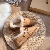 Winter new retro style thick soled fashion simple warm snow boots women's shoes