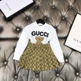 Children's autumn and winter velvet long sleeved suit