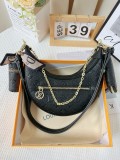 Latest gift box set, fashionable shoulder bag card bag combination, full set of plastic packaging (with box)