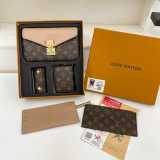 Latest gift box set, fashionable shoulder bag card bag combination, full set of plastic packaging (with box)