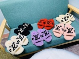 Fall/winter Letter Trend Fashion Wool Drag Casual Home Open Slippers