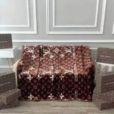 (130*200)Flannel Blanket Office Nap Air Conditioning Leisure Travel Blanket