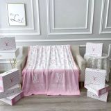 (130*200)Flannel Blanket Office Nap Air Conditioning Leisure Travel Blanket