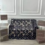 (130*200)Flannel Blanket Office Nap Air Conditioning Leisure Travel Blanket