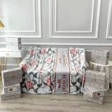 (130*200)Flannel Blanket Office Nap Air Conditioning Leisure Travel Blanket