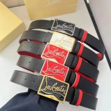(3.8cm）men's Belt Button Belt Fashion Decoration