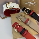 （3.8cm）men's Belt Button Belt Fashion Decoration