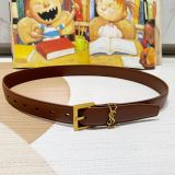 (2.5-3cm）men's Belt Button Belt Fashion Decoration
