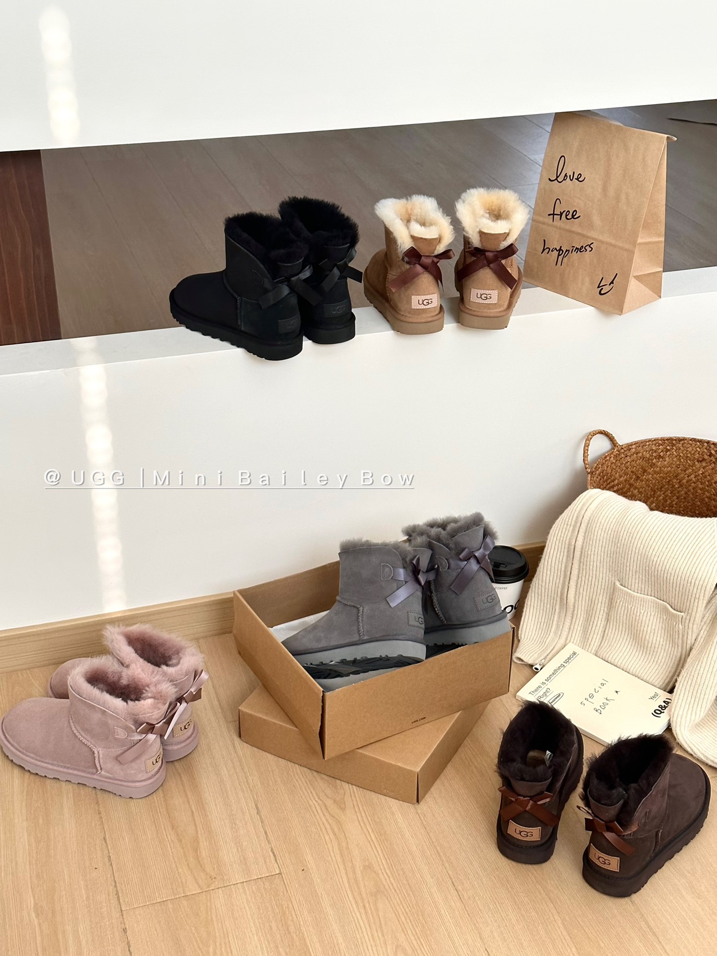 Winter new retro style thick soled fashion simple warm snow boots women's shoes