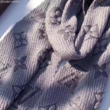 (gift with box)Flower Pattern Thick Imitation Cashmere Knit Scarf Multifunctional Female Scarf Scarf 180*30CM