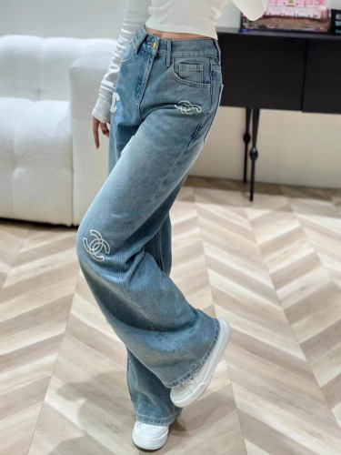 New Fashionable Letter Jeans