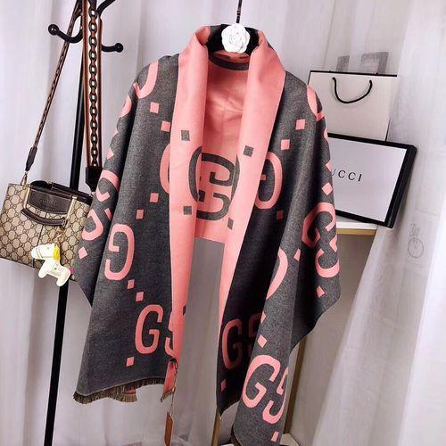 (gift with box)New Brand Scarf Autumn/winter Fashion Designer Letter Cashmere Scarf Classic Casual Shawls Men Women Double Sided Double Color