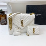 Latest gift box set, fashionable shoulder bag card bag combination, full set of plastic packaging (with box)