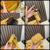 Latest gift box set, fashionable shoulder bag card bag combination, full set of plastic packaging (with box)