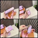 Latest gift box set, fashionable shoulder bag card bag combination, full set of plastic packaging (with box)