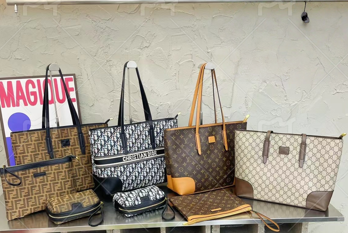 Three-piece set New lady fashion single shoulder bag