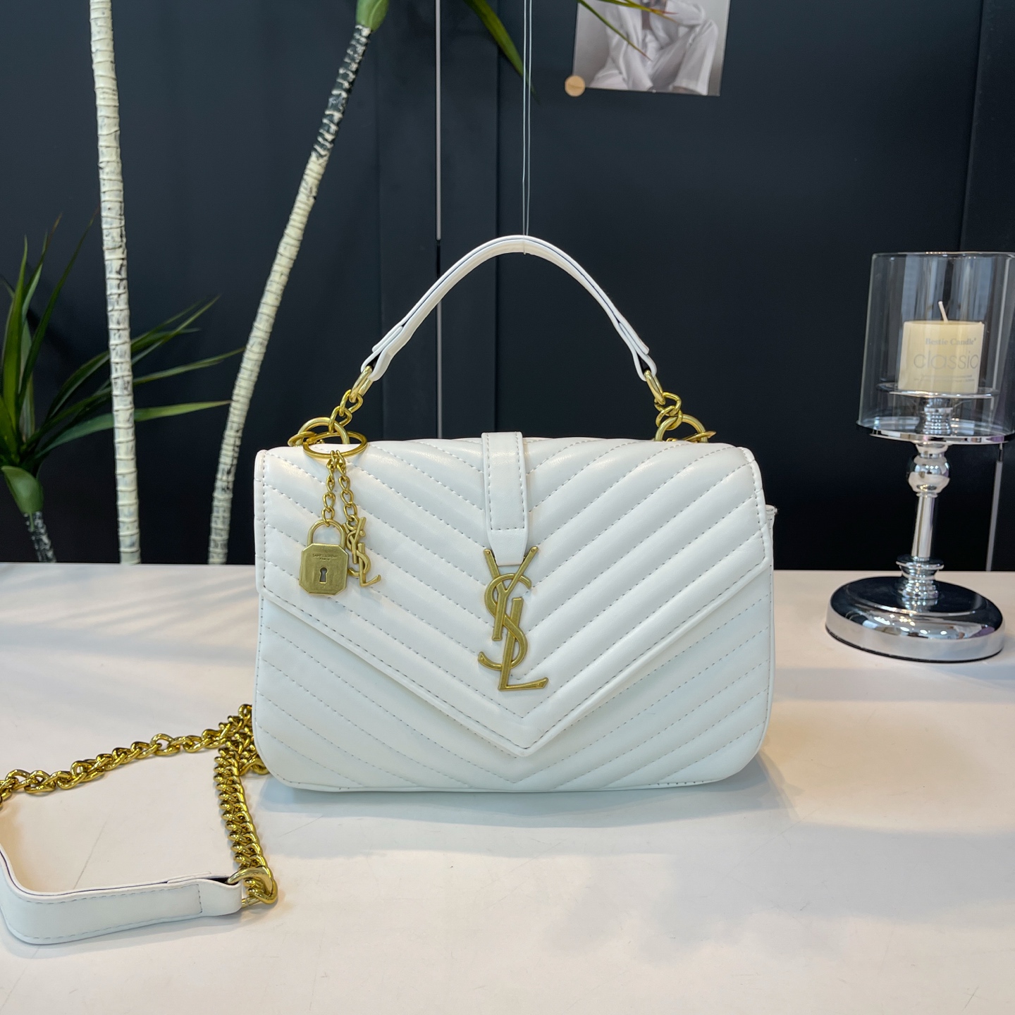 Ladies' fashion handbag single shoulder bag