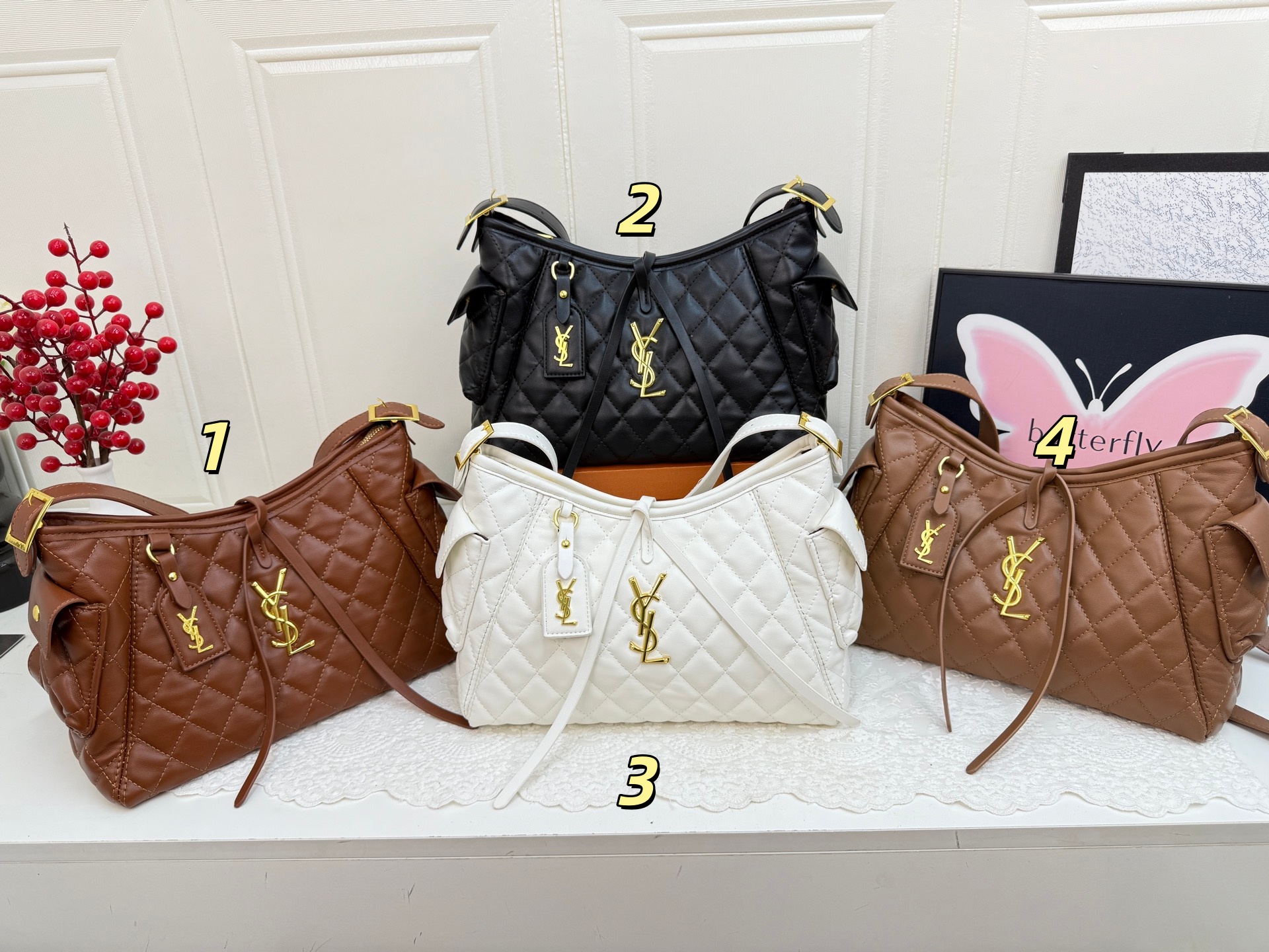 Ladies' fashion handbag single shoulder bag