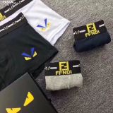 Men'S Fashion Cotton Underwear  Embroidery Bee Underpants