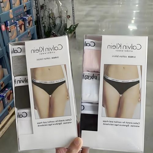 3pcs Women's Thong Cotton Sexy Underwear T Pants