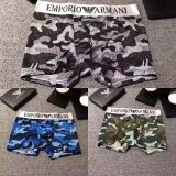 Men'S Fashion Cotton Underwear  Embroidery Bee Underpants