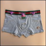 Men'S Fashion Cotton Underwear  Embroidery Bee Underpants