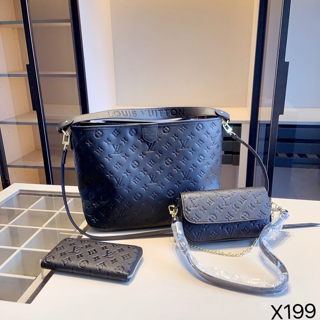 Ladies' fashion handbag single shoulder bag(SET)