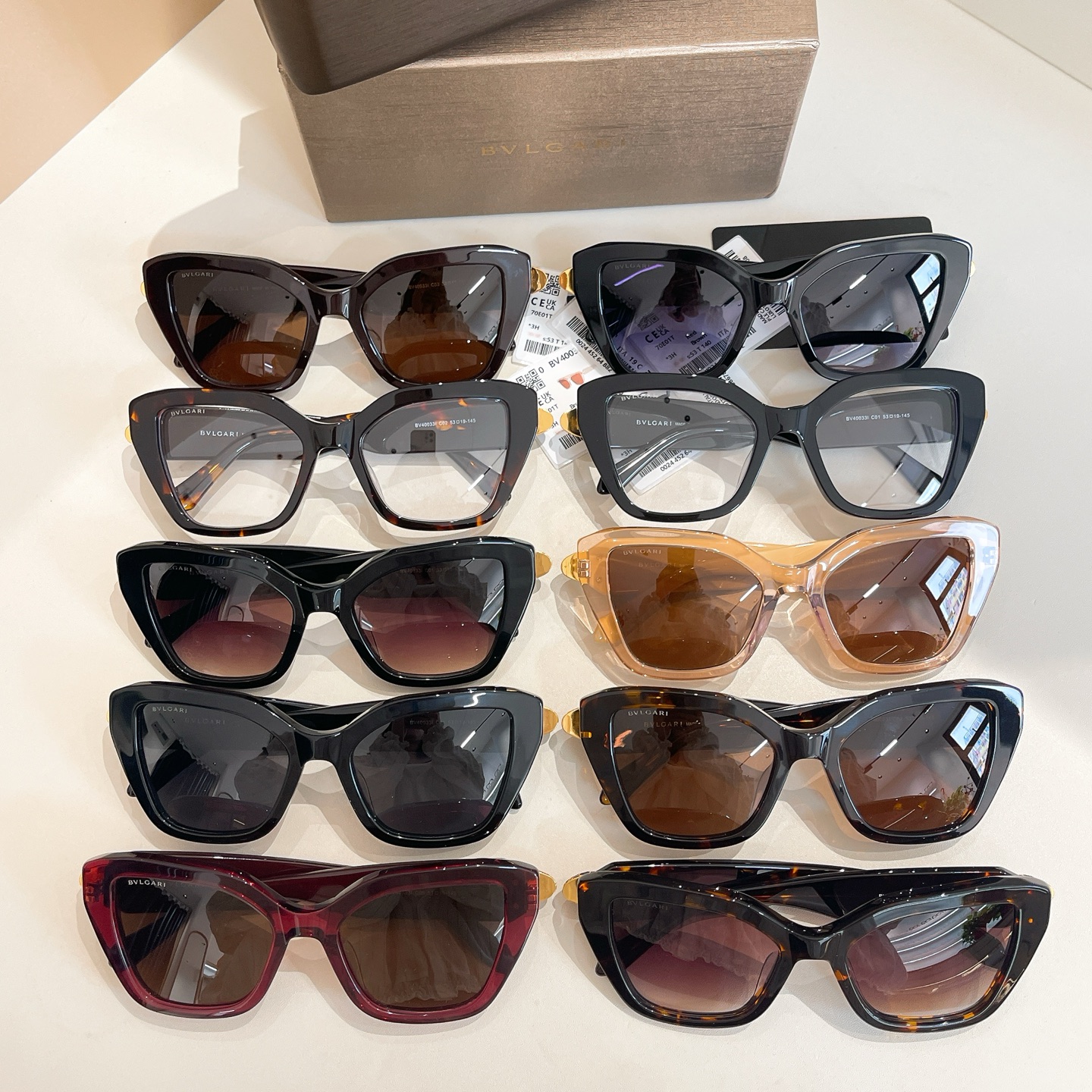 New Sunglasses Lady Sunglass Female Sun Glasses (WITH BOX)