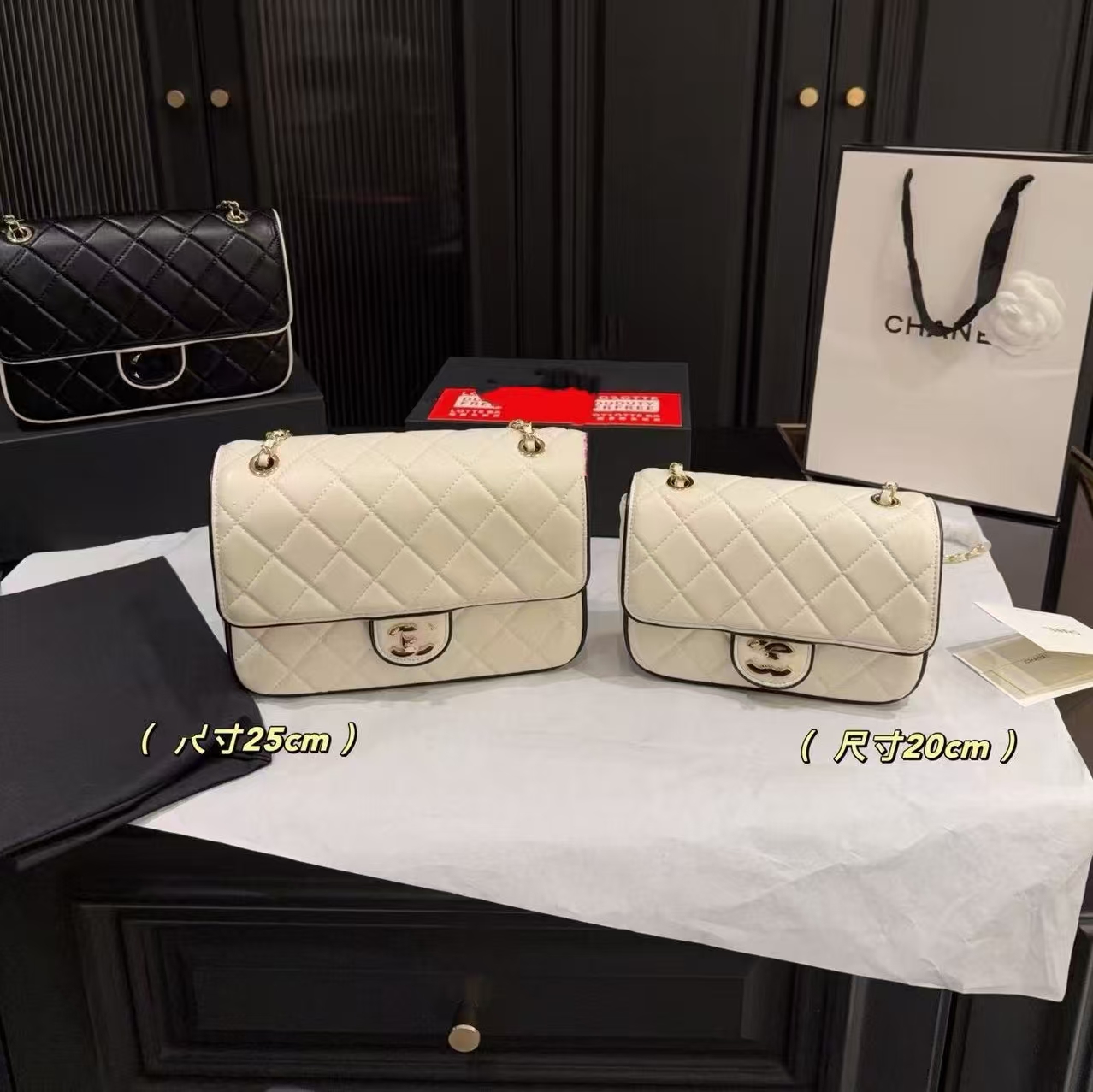 Ladies' fashion handbag single shoulder bag