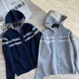 Winter college style slim   long sleeved knitted sweater