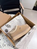 Winter new retro style thick soled fashion simple warm snow boots women's shoes