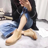 Winter new retro style thick soled fashion simple warm snow boots women's shoes