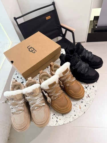 Winter new retro style thick soled fashion simple warm snow boots  kids women's shoes(no box)