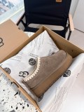 Winter new retro style thick soled fashion simple warm snow boots women's shoes