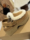 Winter new retro style thick soled fashion simple warm snow boots women's shoes