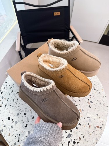 Winter new retro style thick soled fashion simple warm snow boots women's shoes