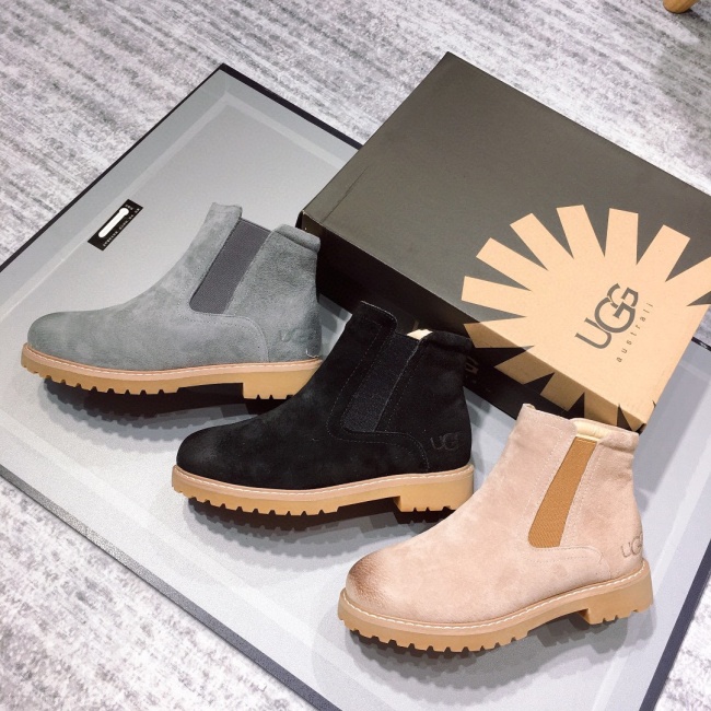 Winter new retro style thick soled fashion simple warm snow boots women's shoes