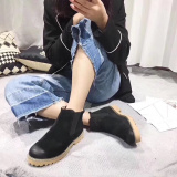Winter new retro style thick soled fashion simple warm snow boots women's shoes